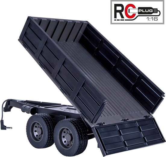 JAMARA Dump Trailer for RC Tractor, 1:16 Scale