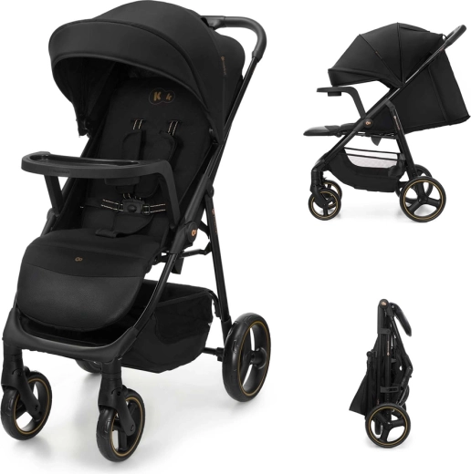 Kinderkraft sportkäru Trig 3 kandikuga onyx black