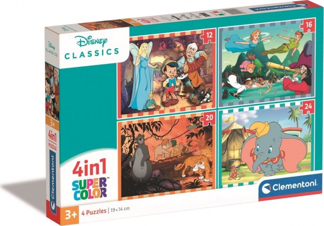 Pusle 4-ühes Super Color Disney Classic