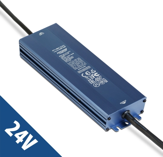 Stabiliseeritud lülitus-toiteallikas 24 V DC 200 W IP67