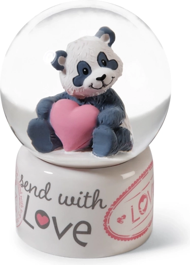 Armas Panda Love roosa südamega