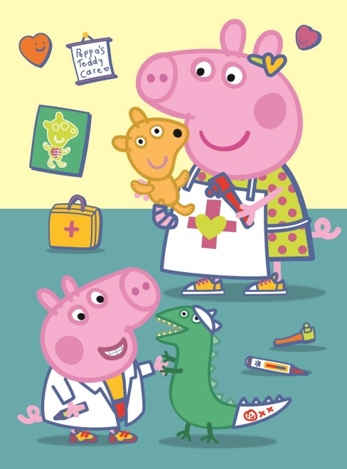 TREFL Puzzle Peppa Pig: Health Check 20 pieces