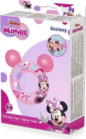 Bestway täispuhutav ujumisrõngas 91 cm – värviline