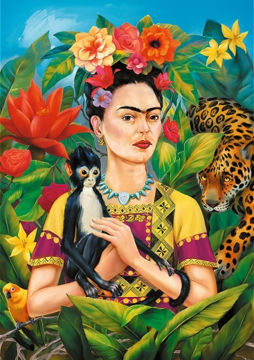 Trefl Premium Plus pusle – Frida Kahlo portree, 1000 tükki