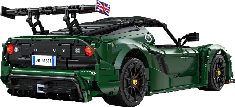 Ikooniline LOTUS-e disain mõõtkavas 1:8