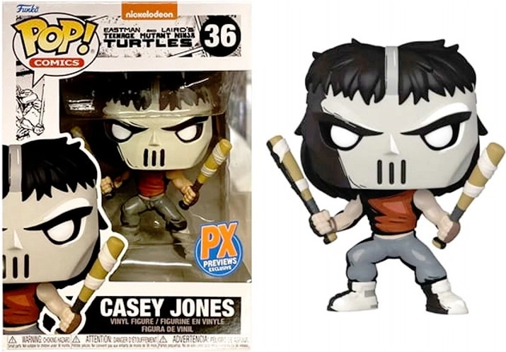 Funko Pop figuur TMNT Casey Jones Chase