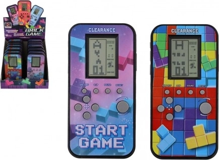 Digitaalne taskumäng Brick Game – retro pusle langevate klotsidega