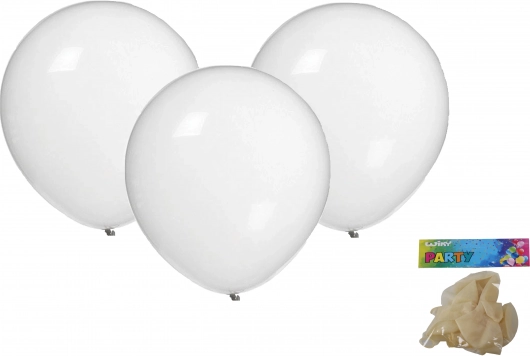 Läbipaistvad õhupallid 30 cm – komplekt 10 tk