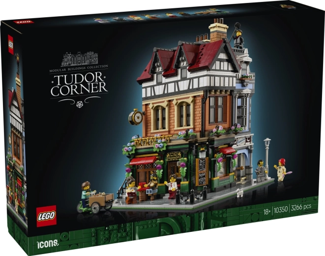 LEGO Icons Tudor Corner – inglise stiilis maja