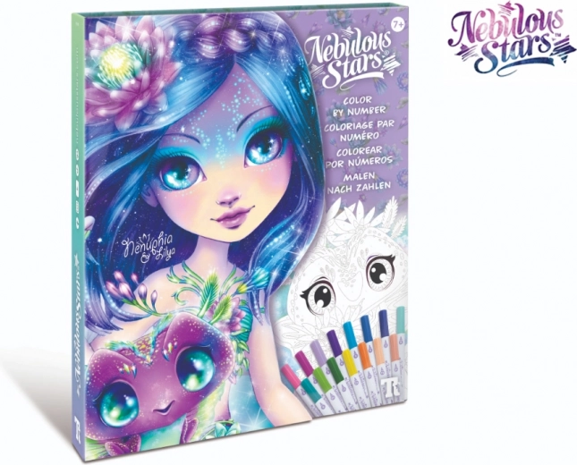 Nebulous Stars paint-by-numbers set