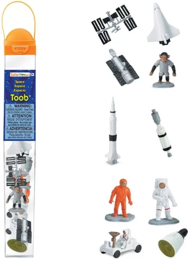 Safari Ltd. Toobs kosmosetoru 10 figuuriga