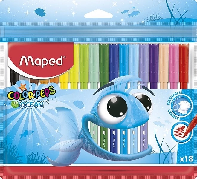 Maped Fixy Color'Peps Ocean 18 tk