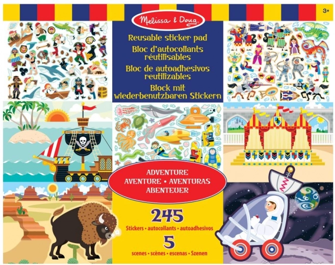 Melissa & Doug Reusable Adventure Stickers