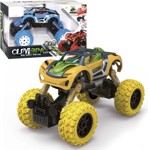 Screw-Together Toy Car 4WD 1:32 with Pull-Back Drive