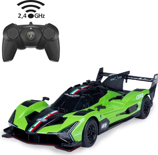 RC Lamborghini SC63 LMDH Car 1:24 Green