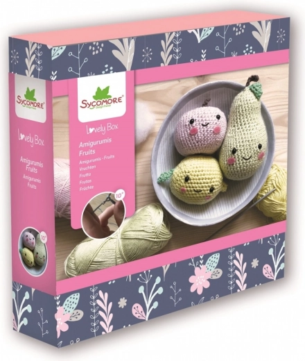 Lovely box heegeldatud puuviljad – amigurumi loominguline komplekt
