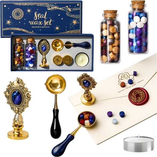 Elegantne vahapitsati komplekt templiga