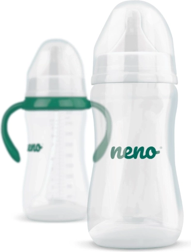 Neno antikoolikute lutipudel 300 ml, 6k+ kõrre ja käepidemega