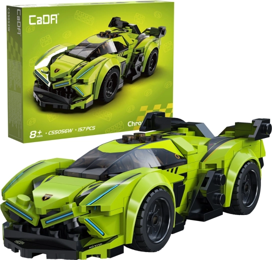 CADA Chrono Blade võidusõiduauto ehituskomplekt (157 osa)