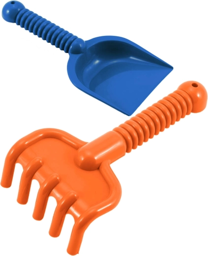 Lori plastikust liivakomplekt – kühvel ja reha 22/19 cm