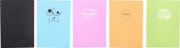 Notebook A4 Ruled 100 Sheets - Dots