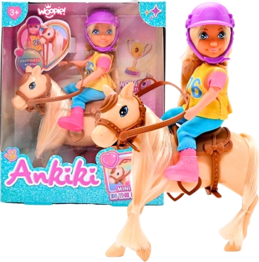 Woopie Royal nukk-ratsaniku ja hobuse komplekt
