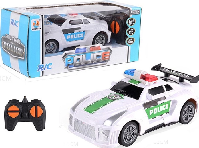 Adar RC police car remote-controlled 27 MHz 1:28 - 1 piece