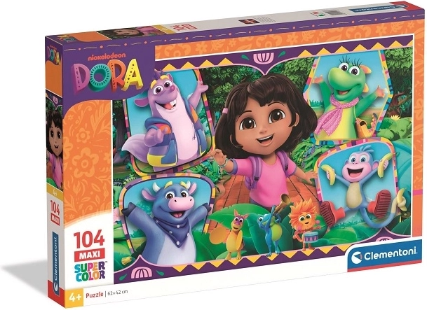 Clementoni maxi pusle Dora – 104 tükki