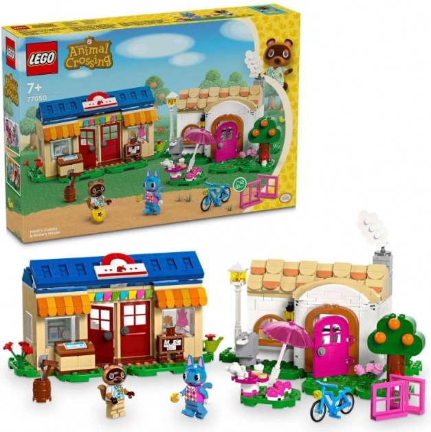 LEGO® Animal Crossing™ 77050 Nooki Pood ja Rosie maja