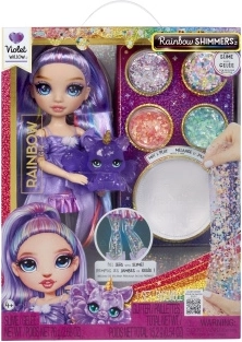 Rainbow High Shimmers Slime nukk Violet
