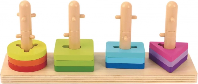 Puidust Montessori kujundisorteerija TOOKY TOY