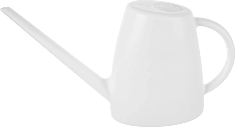 White Plastic Watering Can 1.6 L