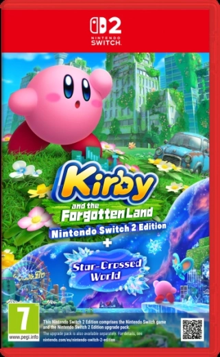 Kirby and the Forgotten Land + Star-Crossed World Nintendo Switch 2 jaoks
