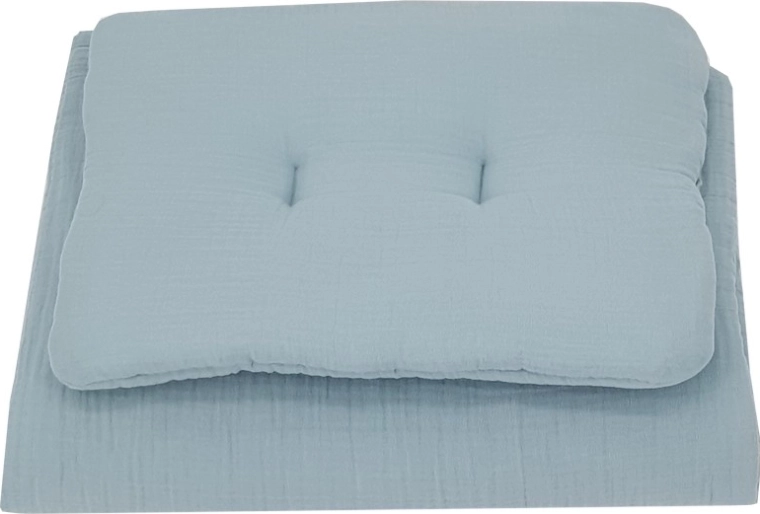 2-piece set: pillow and crib duvet