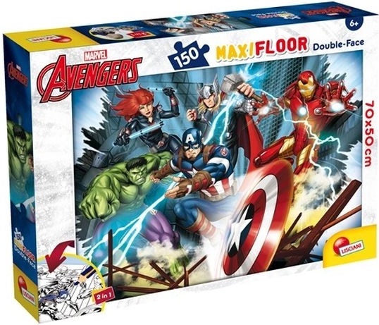 Lisciani Marvel maxi pusle 150 tükiga Avengers