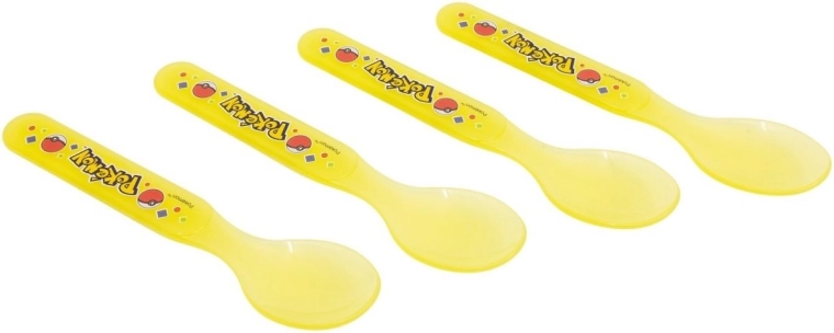 Stor laste lusikate komplekt Pokémoni motiiviga (4 tk)