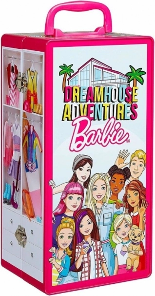 Barbie nukkude riidekapp