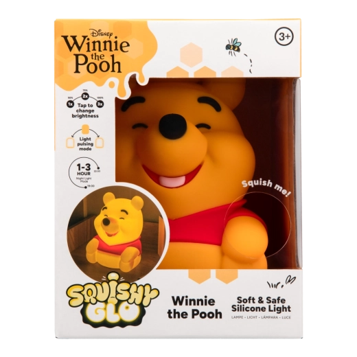 Disney Karupoeg Puhhi silikoonist öölamp SquishyGlo