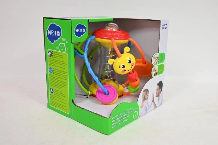 Hola SmilyPlay sensoorne kõrisev pall beebidele