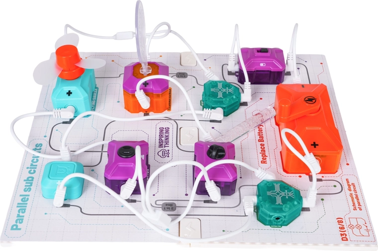 Modular system for easy circuit assembly