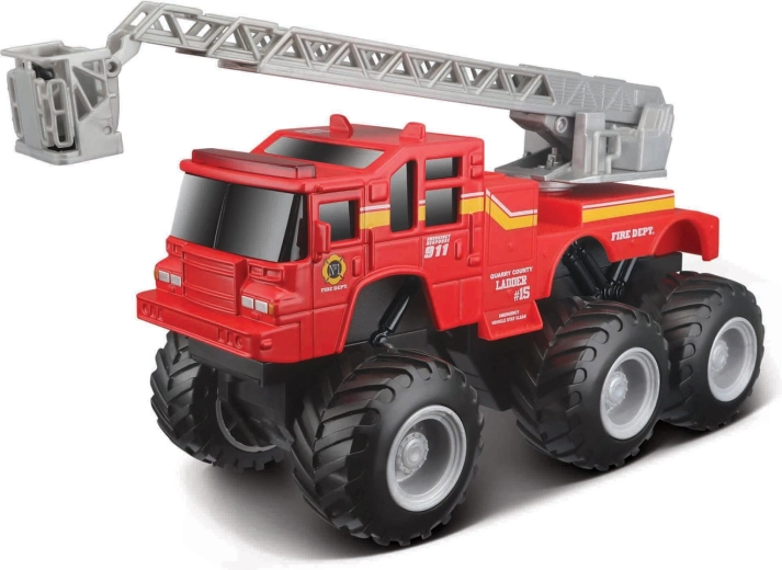 Maisto Builder Zone Quarry Monsters Utility Vehicle with Ladder