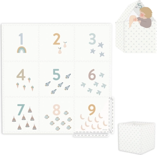 Play&Go tiloo EEVAA mängumatt 2in1 Numbers