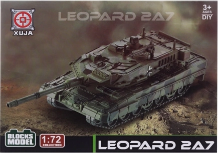 Tankimudel Leopard 2A7 ehituskomplekt
