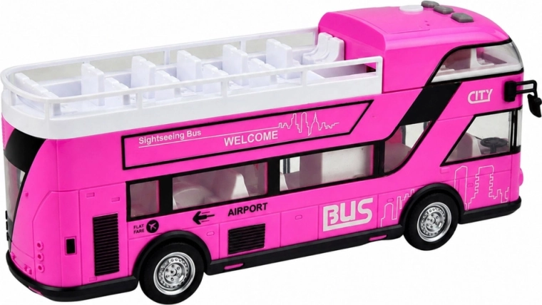 Light and sound effects like a real bus