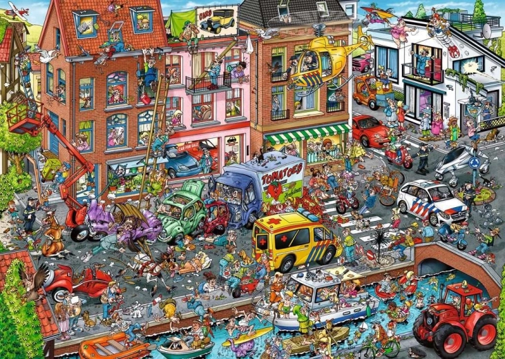 Ravensburgeri pusle Ray's Comic – Moodne ajastu, 1000 tükki