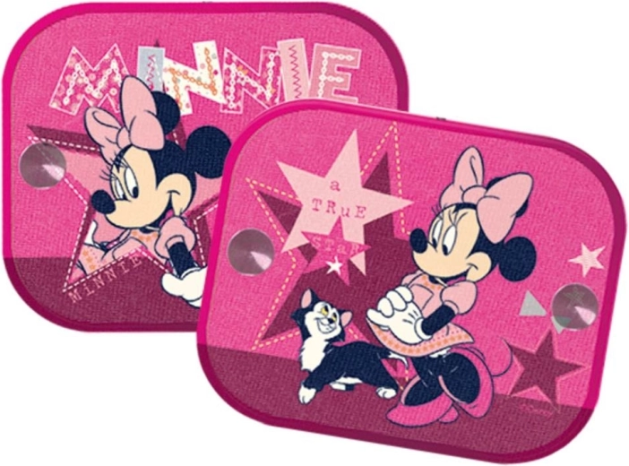 Minnie Mouse Pink Car Sunshades, 2 pcs