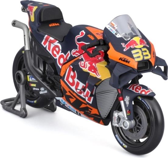 Maisto mootorratta mudel Red Bull KTM Factory Racing 2023 #33 Brad Binder 1:18