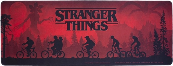 Gaming Mat Stranger Things classic logo