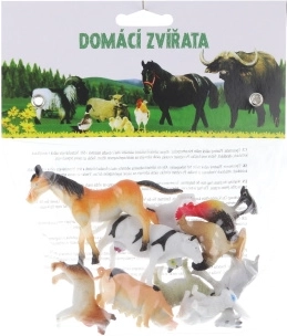 Koduloomad – 10 plastfiguuri komplekt kotikeses