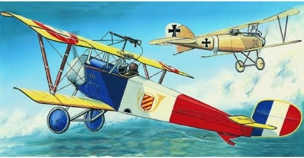 Lennukimudel Nieuport 11/16 Bebe